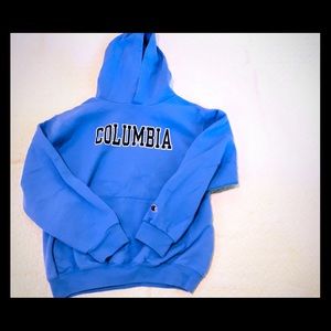 blue columbia hoodie